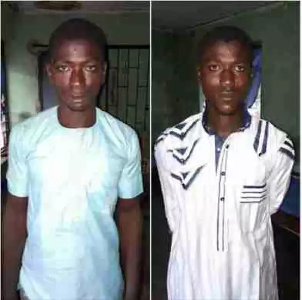 See 2 Notorious Boko Haram Suspects Apprehended in Taraba (Photo)